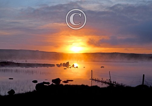Sunset Nr Bayhead Noth Uist DM0379